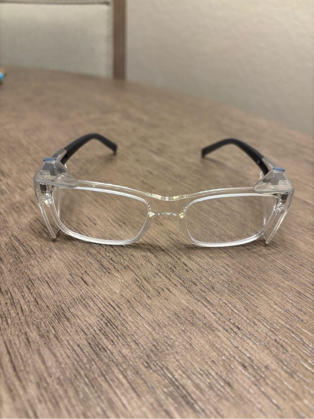 Hudson Safety Glasses Women Clear Z87-2+ PSS-33 Side Shields 138mm